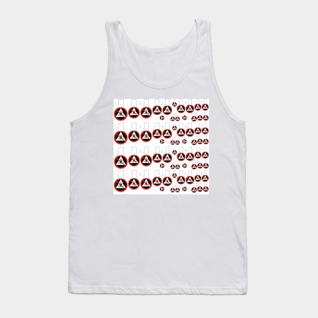 Regina's Stickers Tank Top by GeekGiftGallery